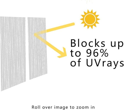 Finnez Window Privacy Film Decorative Frosted Window Cling Privacy Film - Image 7