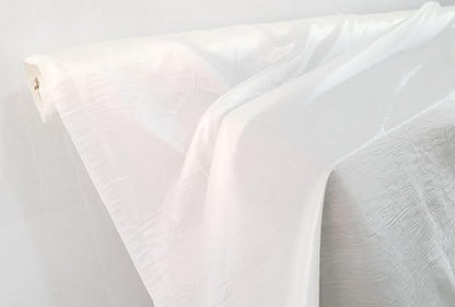 100cm*140cm White Natural Silk Satin Fabric 12 Momme Soft Silk Cotton Fabric - Image 3