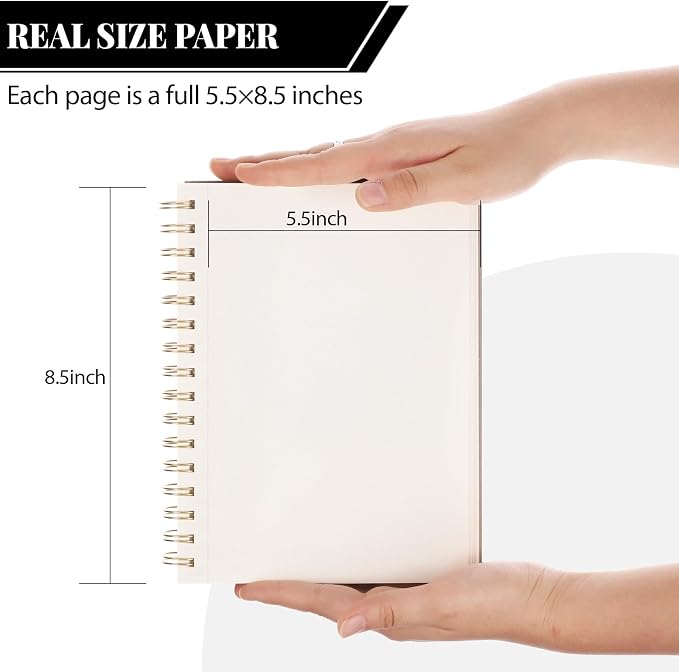 Sketch Book with 12 Color Pencil Set, 90 Sheets Spiral Sketchbook - Image 8