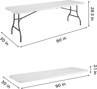 COSCO 8' Resin Straight Table - Image 3