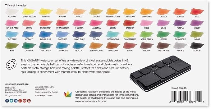 KINGART PRO Artist, Tin Box - Image 3