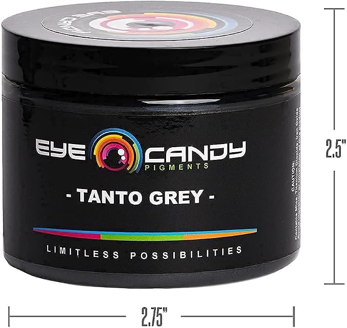 Eye Candy Pigments Premium Grey Mica Powder - Image 9