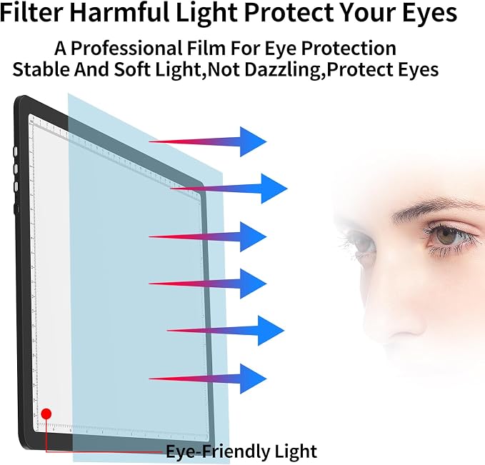 Phylosal Rechargeable A4 LED Light Pad - Image 8