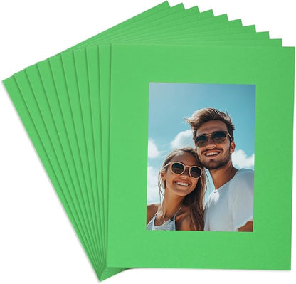 uxcell 10Pcs Picture Mats, 8 x 10 Mat Board Center by uxcell