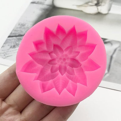 2Pcs Holly Leaf Silicone Mold for Fondant Chocolate Candy Cake Decorating - Image 5