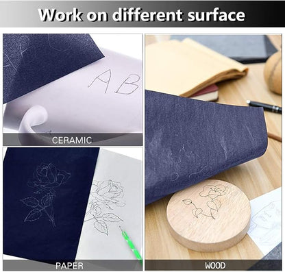 100 Sheets Carbon Transfer Paper, Canvas and Other Art Surfaces - Image 2