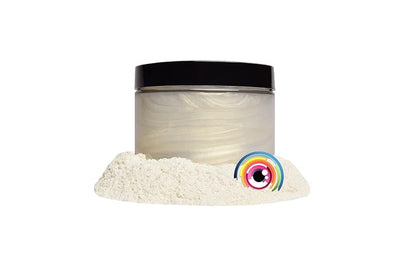Mica Powder Pigment “Ghost Gold White” Multipurpose DIY Arts and Crafts - Image 4