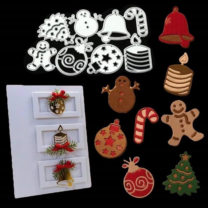 Mvchifay Cutting Dies Happy Birthday Metal Stencils Scrapbooking Tool DIY by MVCHIFAY