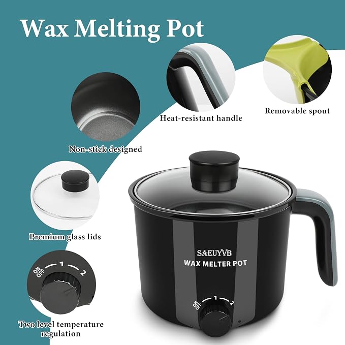 SAEUYVB Candle Making Kit, Soy Wax - Image 5