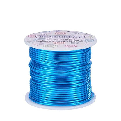 BENECREAT 12 17 18 Gauge Aluminum Wire Anodized Jewelry Craft Wire Beading by BENECREAT