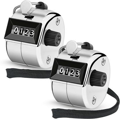 2 Pcs Clicker Counter, Hand Tally Counter by Unknown