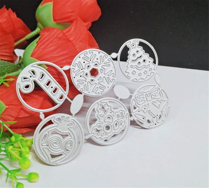 Metal Cutting Dies DIY Merry Christams Embossing Stencil Template Scrapbooking - Image 3