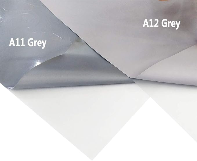 guangyintong Heat Transfer Vinyl Gray HTV Rolls, Matte Surface HTV Vinyl - Image 2