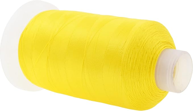 Mandala Crafts Yellow Heavy Duty Thread -1500 Yds Tex 90 Thread - Image 2