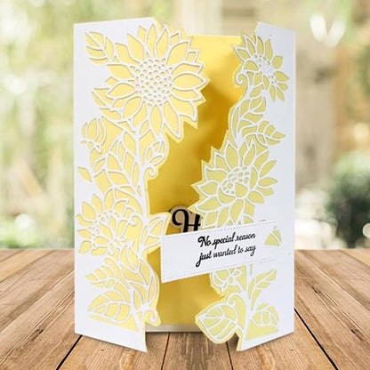 Lapoo Metal Cutting Die for Scrapbooking, 3D Backgrounds Frame New Cutting Dies by LAPOO