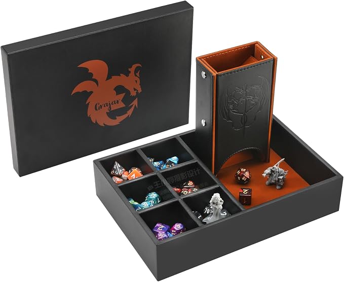 3 in 1 Dice Tray and Tower by Grajar
