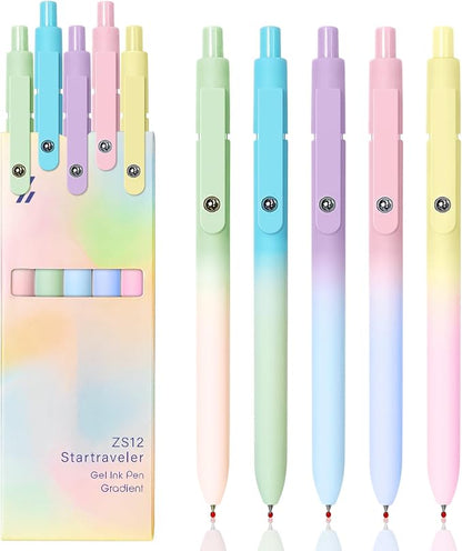 Gel Pens, 0.7mm Medium Point Smooth Writing Pens by UIXJODO