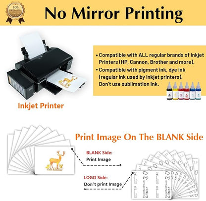 TransOurDream Glitter 3.0 Heat Transfer Paper - Image 6