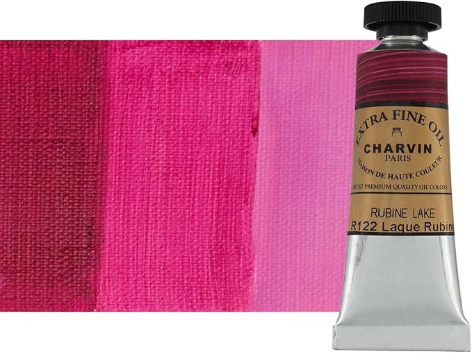 Charvin Extra Fine Oil Paint, Rubine Lake 20 ml by Unknown
