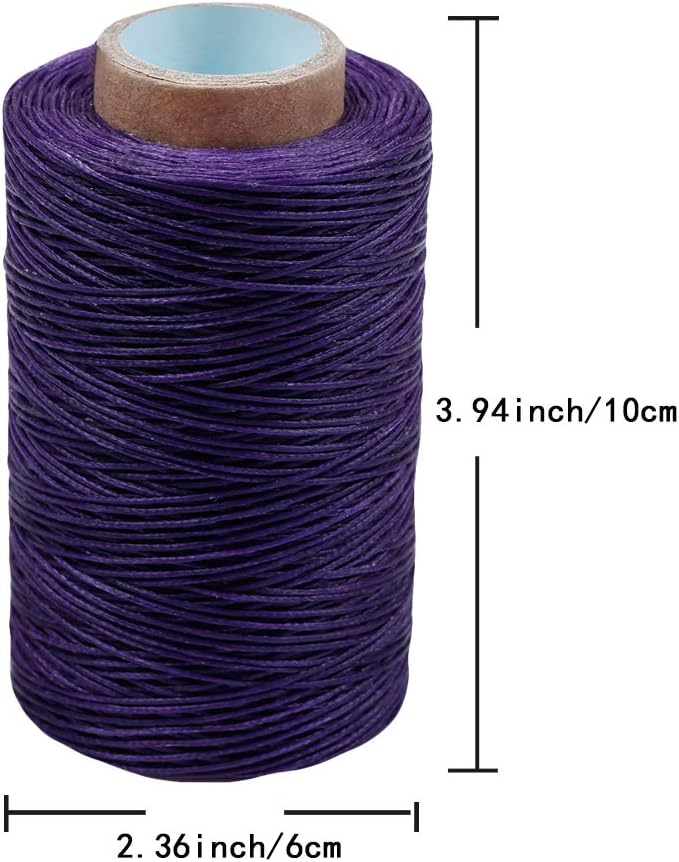 284 Yards Waxed Thread, 210D Heavy Duty Wax Upholstery Thread - Image 2