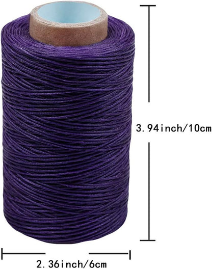 284 Yards Waxed Thread, 210D Heavy Duty Wax Upholstery Thread - Image 2