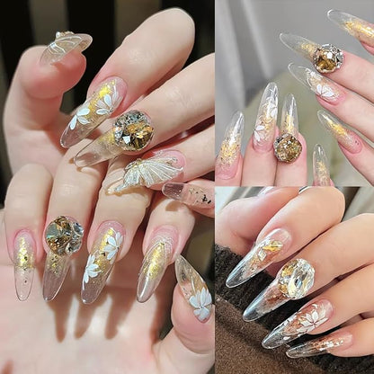 6 Colors Solid Metallic Nail Glitter Powder Set, Holographic Chameleon Sparkly - Image 3