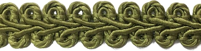 BEL AVENIR Braid Trim 1/2 inch 13.6 Yards French Gimp Basic Sewing Polyester by BELAVENIR
