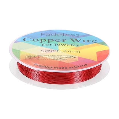 HARFINGTON 30ft Jewelry Wire, 26 Gauge Brass Craft Soft Metal Tarnish Resistant by HARFINGTON