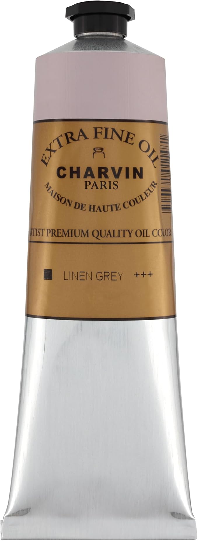 Charvin Extra Fine Oil Paint, Linen Grey 150 ml - Image 2