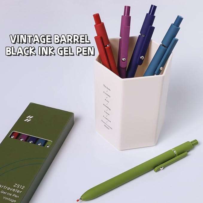 Gel Pens, High-End Series Metal Clip Retractable Pens - Image 6