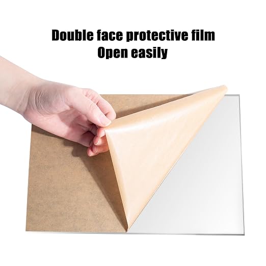 2 Pack Clear Acrylic Sheets for Laser Cutting 1/8inch Thick 8×12in Plexiglass - Image 3