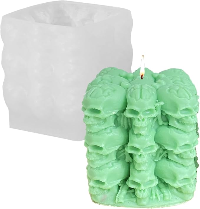 Halloween Candle Molds, 3D Silicone Mold by OTKARXUS