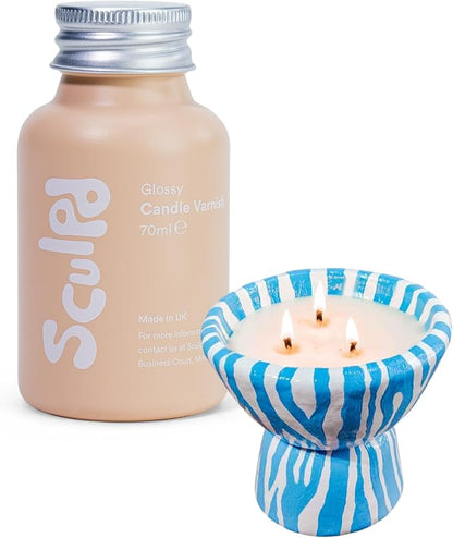 Sculpd Clear Glaze for Air Dry Clay and Acrylic Paint, Create Waterproof by Sculpd