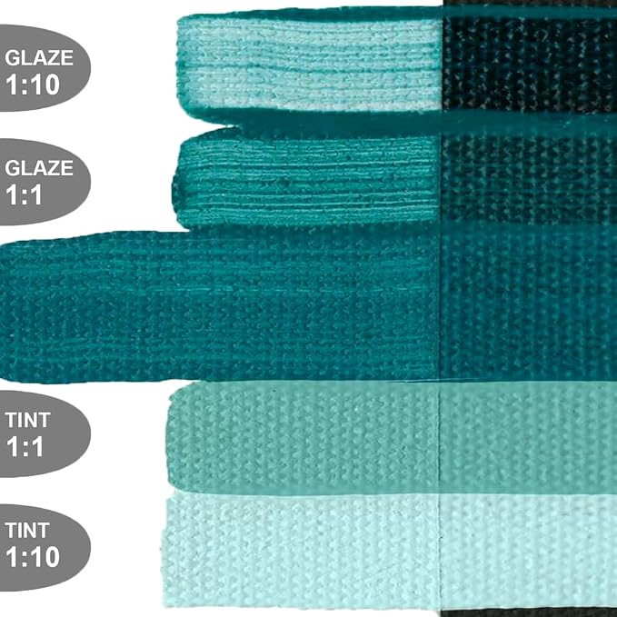 OPEN Slow-Drying Acrylics by GOLDEN, Cobalt Turquoise, 2 fl oz. tube, - Image 5