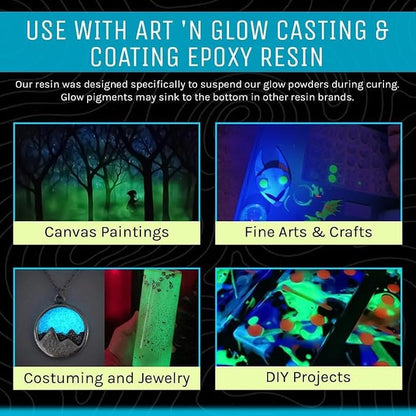 Glow in The Dark Pigment Powder - Image 8