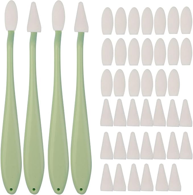 44 Pcs Blending Stumps & Sponge Wipers Set by AUVOTTOKA