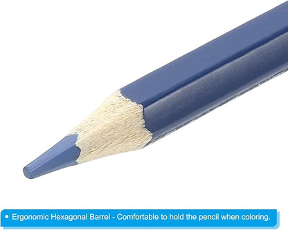 PATIKIL Watercolor Pencil, Sketch Drawing, Ocean Blue - Image 4