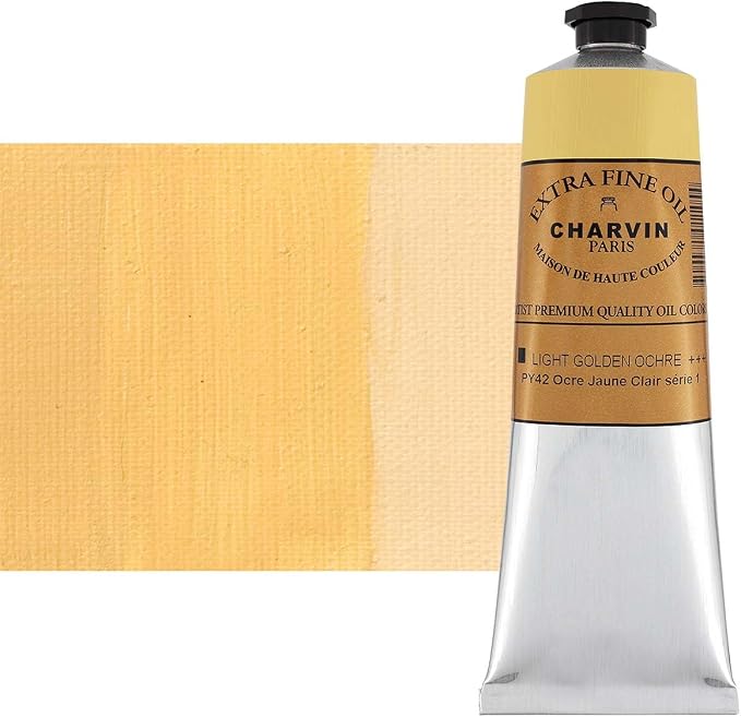 Charvin Extra Fine Oil Paint, Rich Texture, Poppy Oil-Based, Light-Fast by Unknown