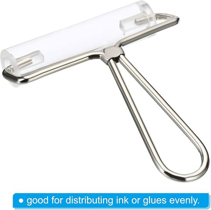 PATIKIL 4 Inch Acrylic Roller Brayer, Clay Rolling Pin Tools - Image 3