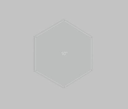 Hexagon Quilting Template Set - Image 5