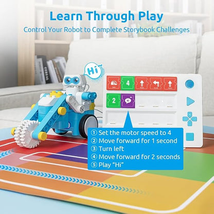 WhalesBot C3 Pro 12-in-1 Remote Control & Coding Robot Kit - Image 6