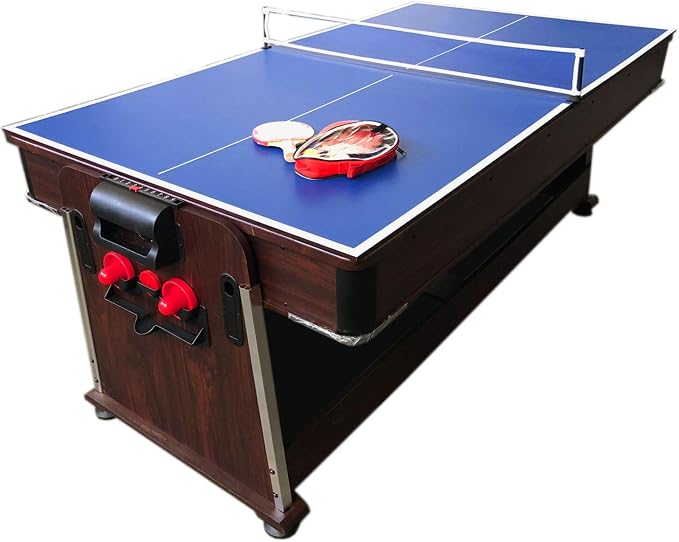 7ft Pool Table air Hockey 3 in 1 Pool Table - Image 4