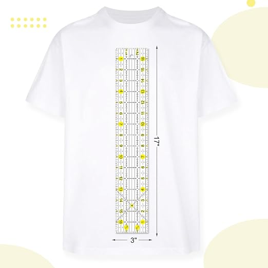 Quilting Ruler, 8 Piece Acrylic Quilting Templates, Sewing Ruler, Fabric - Image 3