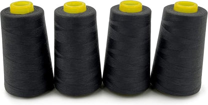 Tortoise 4 Cones of 3000 Yards Each Spool Thread by TORTOISETHREAD