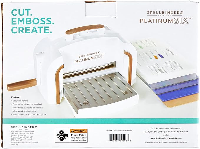 Spellbinders PE-100 Platinum 6 Die Cutting and Embossing Machine - Image 6