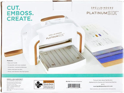 Spellbinders PE-100 Platinum 6 Die Cutting and Embossing Machine - Image 6
