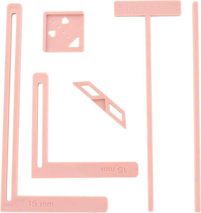 UPTTHOW 6Pcs Bookbinding Easy Scrapbooking Tool by UPTTHOW