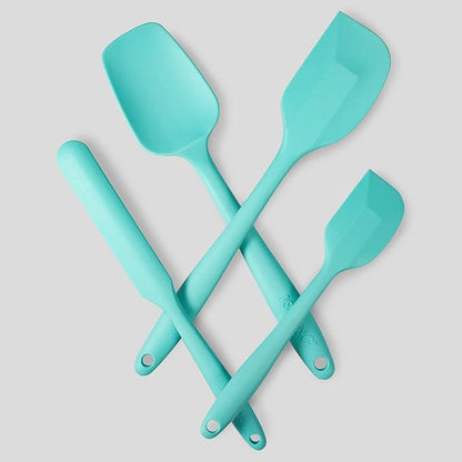 4 Piece Silicone Spatula Set, Flexible Heat Resistant Non-scratch Baking - Image 5