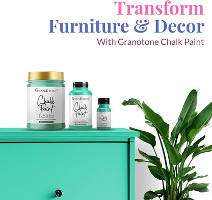 GRANOTONE Chalk Paint for Furniture, Home Decor, Crafts | Eco-Friendly | All In - Image 3