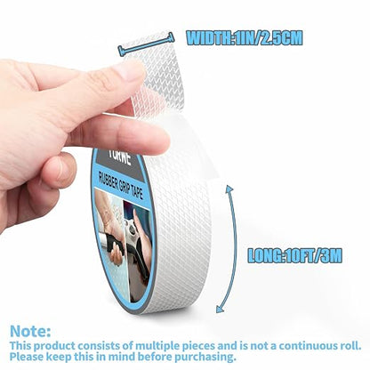 Rubber Grip Tape, Ultra-Thin Strong Adhesive Anti-Slip Waterproof Heat - Image 2